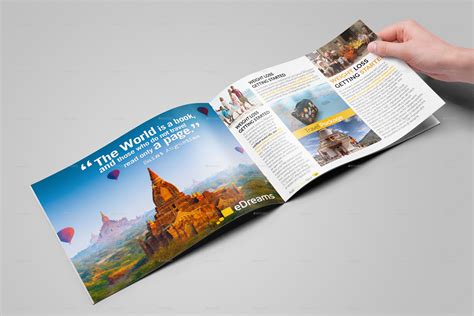 Travel Brochure Design Ideas Tourism Company And Tourism Information