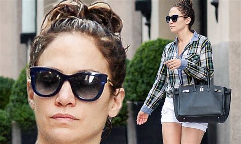 Jennifer Lopez is almost unrecognizable as she steps out ...