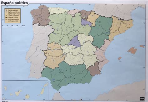 Mapa Politico De España Mudo Mapa Fisico Y Politico Espana 2022 Mudo