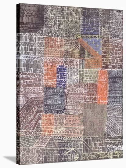 Structural Ii Stretched Canvas Print Paul Klee