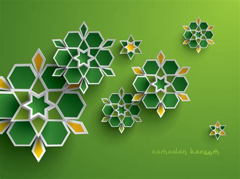 Paper graphic of islamic geometric art 527957 Vector Art ...