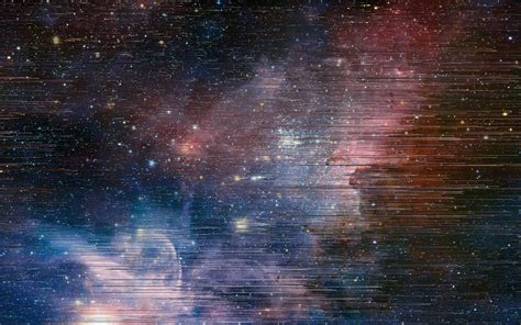 Wallpaper Sunlight Galaxy Reflection Sky Stars Glitch Art