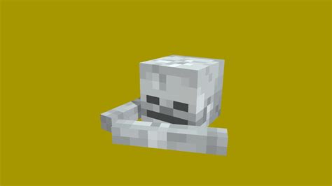 Skeleton Pixel Art Minecraft