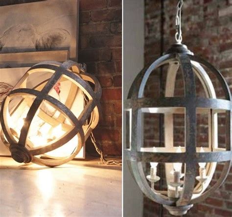 Globe pendant lighting allows you to dazzle with your home's lighting decor using a universal form that captures the gaze and brings peace to the home through symmetry. Wood Globe Pendant Light Antique Farm House | Wood pendant light, Globe pendant light, Pendant light