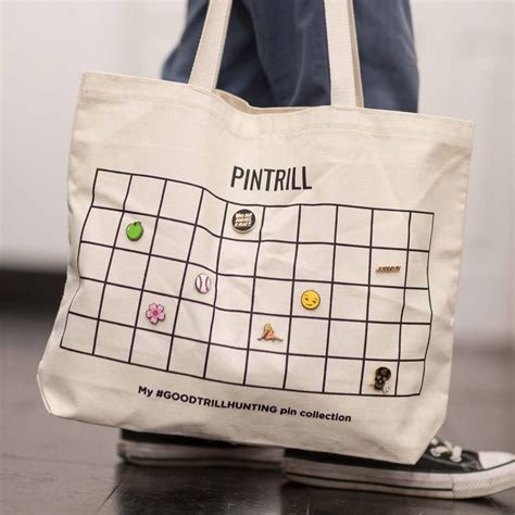 Pin Collection Tote Bag Tote Bag Bags Tote