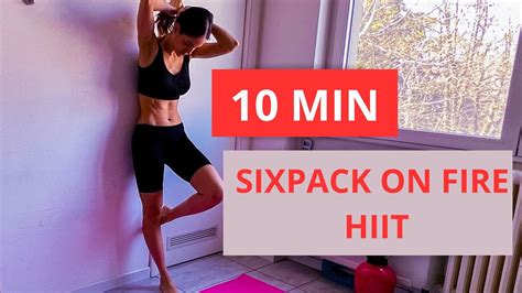 10 Min Sixpack On Fire Hiit Super Hard Abs Workout No Equipment At Home Liliana Biasetti