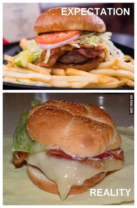 Fast Food Expectation Vs Reality 9gag