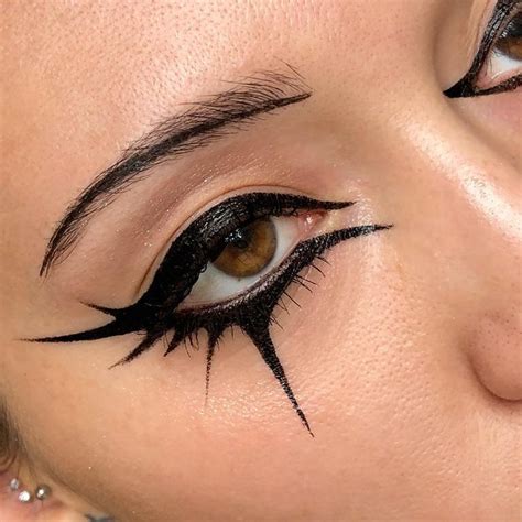 sydney on instagram “🕷” halloween eye makeup makeup eyeliner fashion editorial makeup