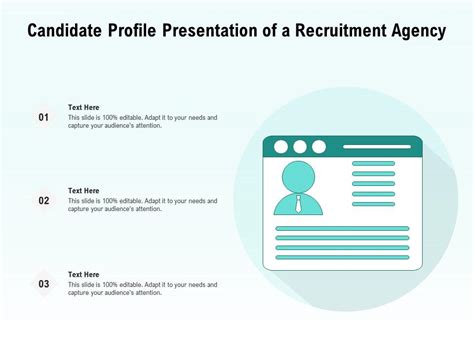 Candidate Profile Presentation Of A Recruitment Agency Presentation
