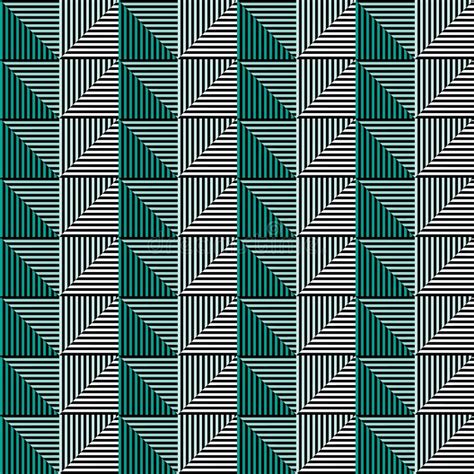 Seamless Vector Abstract Pattern Symmetrical Geometric Repeating