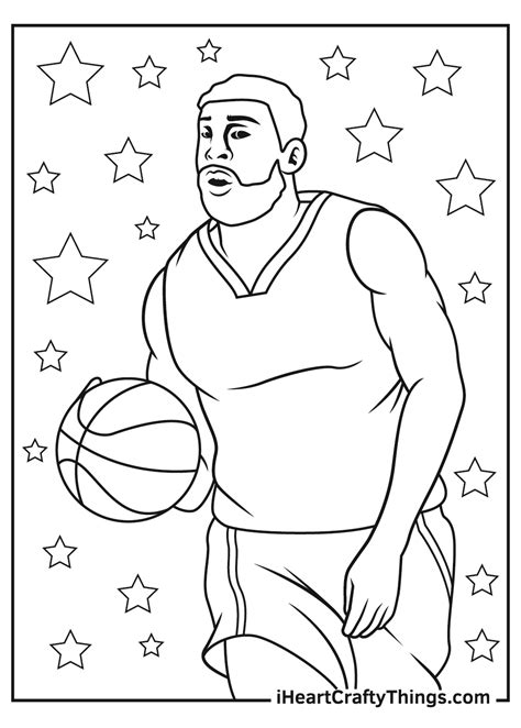 Nba Coloring Pages Updated 2021
