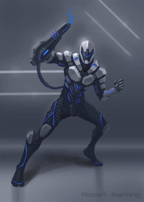 Futuristic Armour Futuristic Art Robot Concept Art Armor Concept