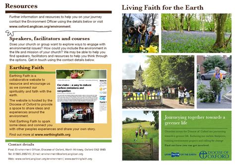 Diocese Of Oxford Living Faith For The Earth By Mattfreer Issuu