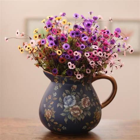 Plastic plants is uv resistant and never fade, upscale look artificial flowers are perfect for any landscaping project or decor style without having to worry about sunlight, watering, pruning or other maintenance; 7 Tricks to Make Flowers Last forever ... | Pouted.com