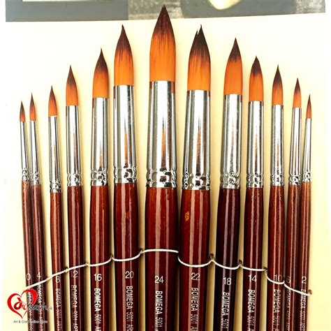 Buy Bomega Flat Best Artist Paint Brush Set Online