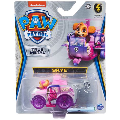 Paw Patrol True Metal Skye Collectible Die Cast Vehicle Power Series