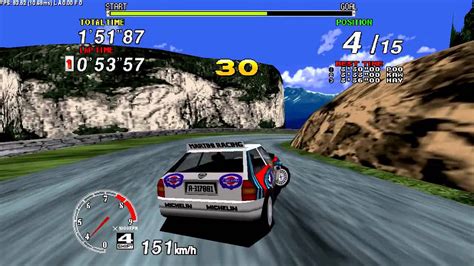 Arcade Sega Rally Championship 1994 Youtube