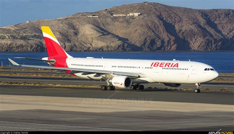 Ec Lzx Iberia Airbus A330 300 At Aeropuerto De Gran Canaria Photo