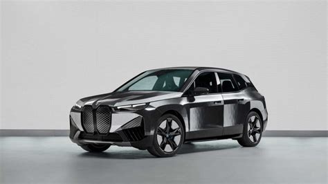 New Bmw Ix Flow 2022 Changes Its Color At The Touch Of A Button