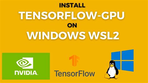 How To Install TensorFlow GPU In Windows WSL2 Install Anaconda In