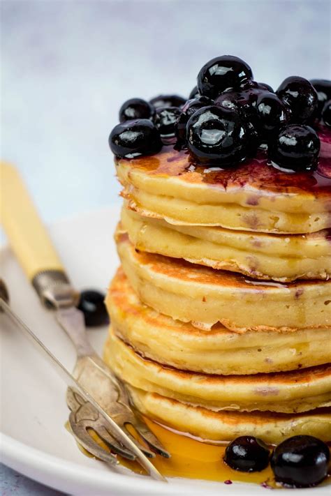 The Fluffiest Vegan Pancakes The Tasty K