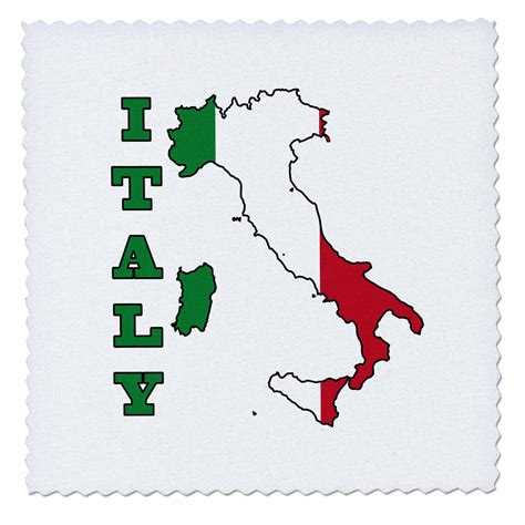 Download fully editable flag map of italy. 3dRose The flag of Italy in the outline map of the country ...