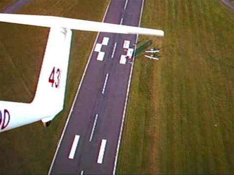 Shows the winch launching the glider into a full taking off. Unusual view of a K21 glider winch launch - YouTube