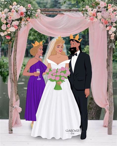 Ilustradora Imagina A Las Princesas Disney El Día De Su Boda