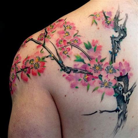 150 Cherry Blossom Tattoo Designs And Meanings
