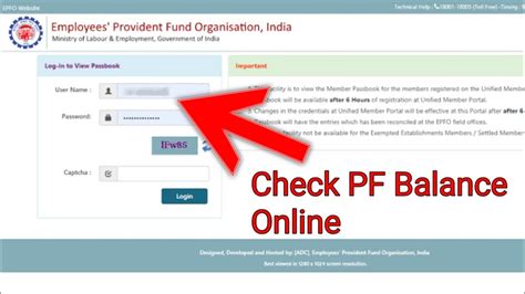 How To Check Pf Balance Online Step By Step With Pictures Epfoservices