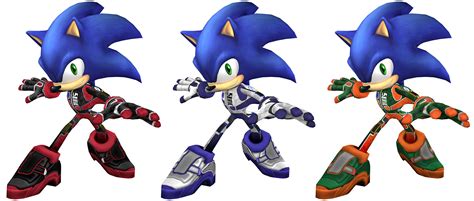 Racing Suit Sonic Recolors By Mach 7 On Deviantart