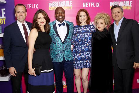 Complete list of unbreakable kimmy schmidt cast music featured in movies, tv shows and video games. Tina Fey and Ellie Kemper Reveal The Future At ...