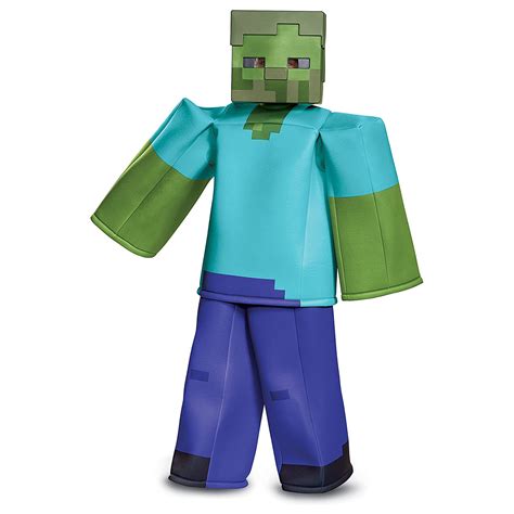 Minecraft Zombie Prestige Costume Disguise Item Minecraft Merch