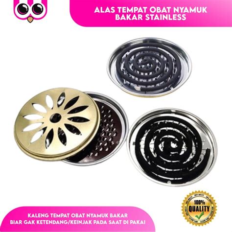 Jual Alas Tempat Obat Nyamuk Bakar Stainless Shopee Indonesia