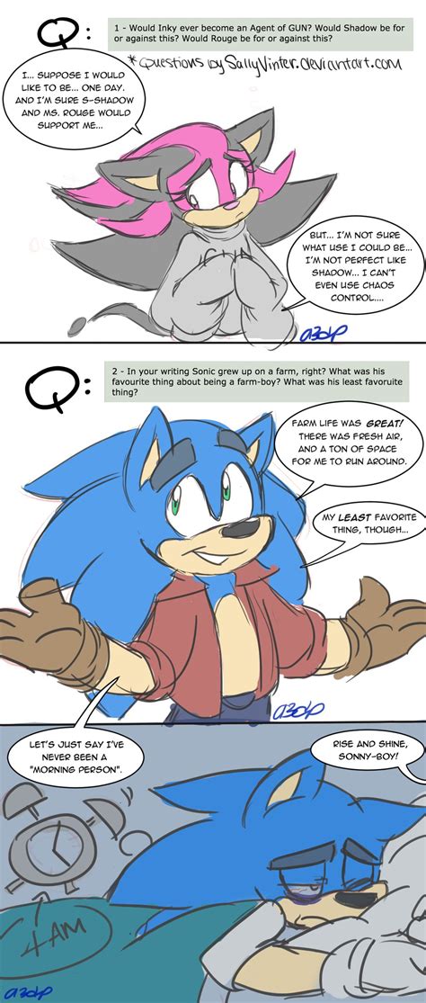 Q A Sonic And Inky By A3dp On Deviantart