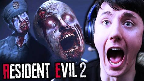 The Bestscariest Experience Ever Resident Evil 2 Remake Demo Youtube