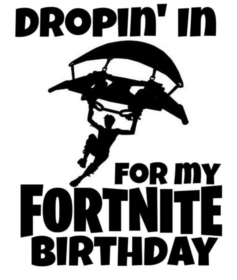 Fortnite Party Cricut Shirt Design Birthday Boy Birthday Parties