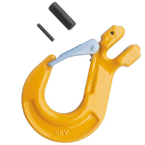 516 Grade 80 Clevis Sling Hook With Safety Steel Latch 335108 14