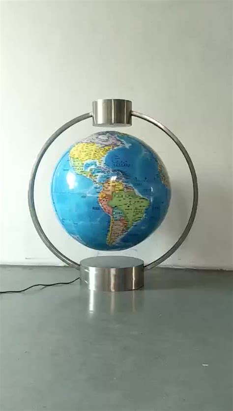 180 Cm Big Size Globe In Museumsmagnetic Levitating Rotating Globe