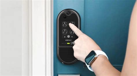 Lockly Vision Elite Is A 3 In 1 Video Doorbell Smart Deadbolt Lock