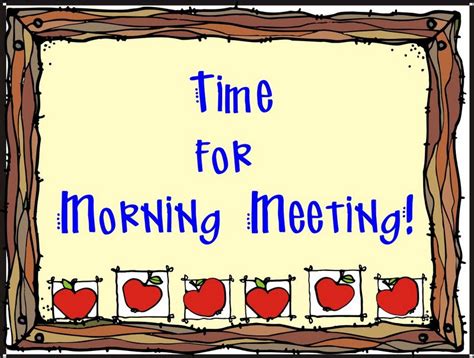 Share the best gifs now >>>. Elementary Organization: morning meeting breakdown.