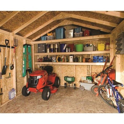 Clever Storage Shed Organization Ideas 06 Wood Shed Plans Building A
