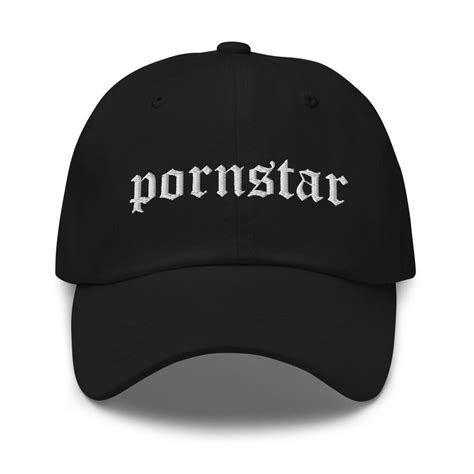 Pornstar Hat Black Simplistic Elegant Streetwear Sexworker Etsy Uk