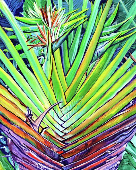 Lawai Bird Of Paradise Painting By Marionette Taboniar Pixels