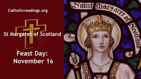 St Margaret Of Scotland Feast Day November 16 2023 Catholic Saint