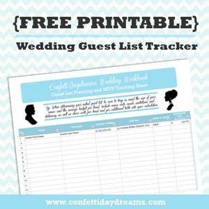What we didn't know was exactly how difficult that can be to pull off. Advice + Tips for tracking your guest list {Wedding ...