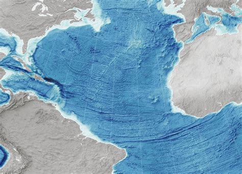 Nasa Global Gravity Ocean Floor Map Atlantic Ocean Inhabitat Green