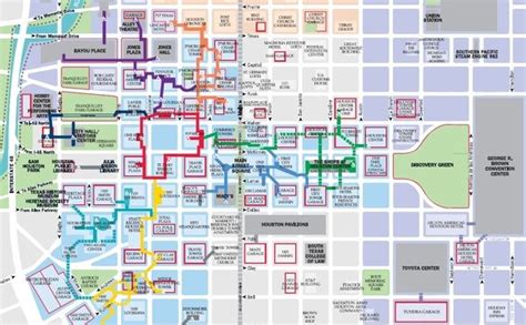 Houston Tunnel Map