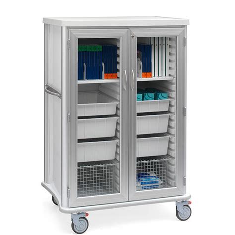 Storage Cart Roam 75 Solaire Medical 2 Door With Tray With
