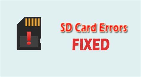 How To Fix Sd Card Errors Tried And Tested Solutions